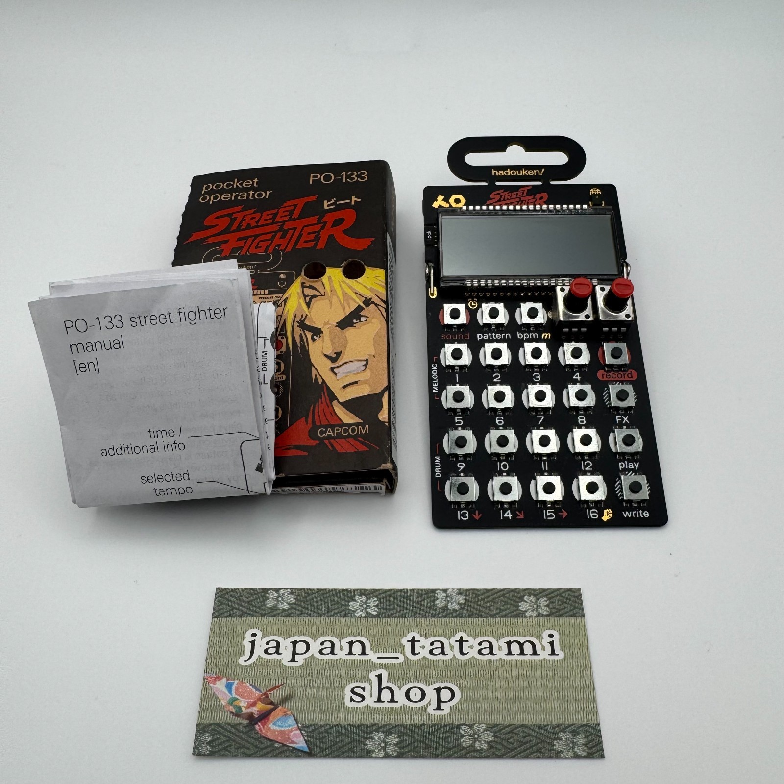 Teenage Engineering Pocket Operator Street Fighter PO-133 from Japan F/S