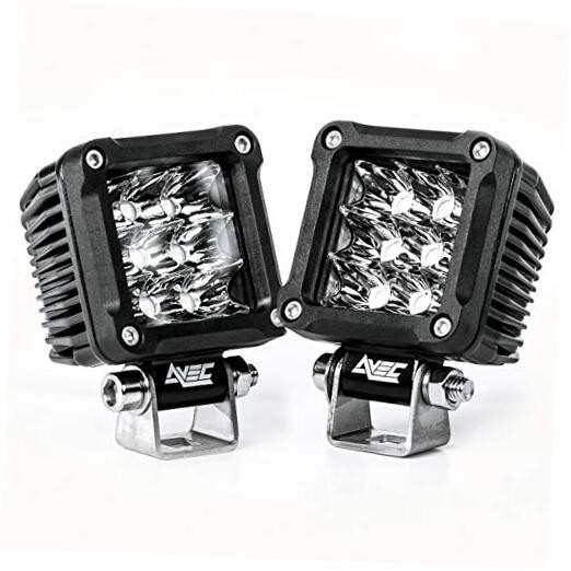 2 pc 2 Inch Cubes Series 18w LED Work Lights Cubes duallys Pods