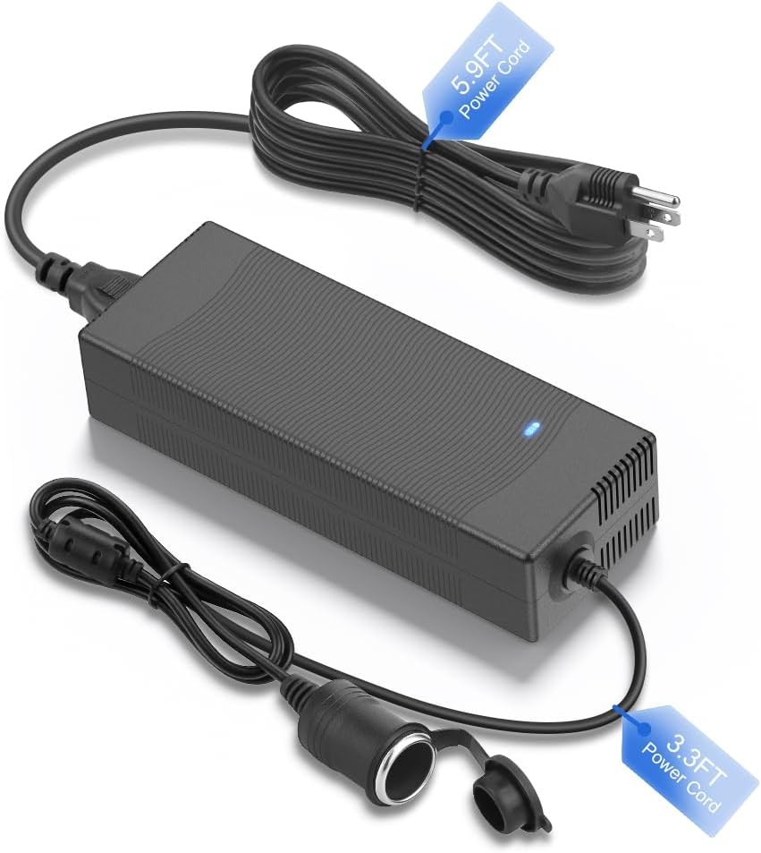 ALITOVE 2025 Upgrade AC to DC Converter 15A 180W 110V to 12V Converter Female Ci