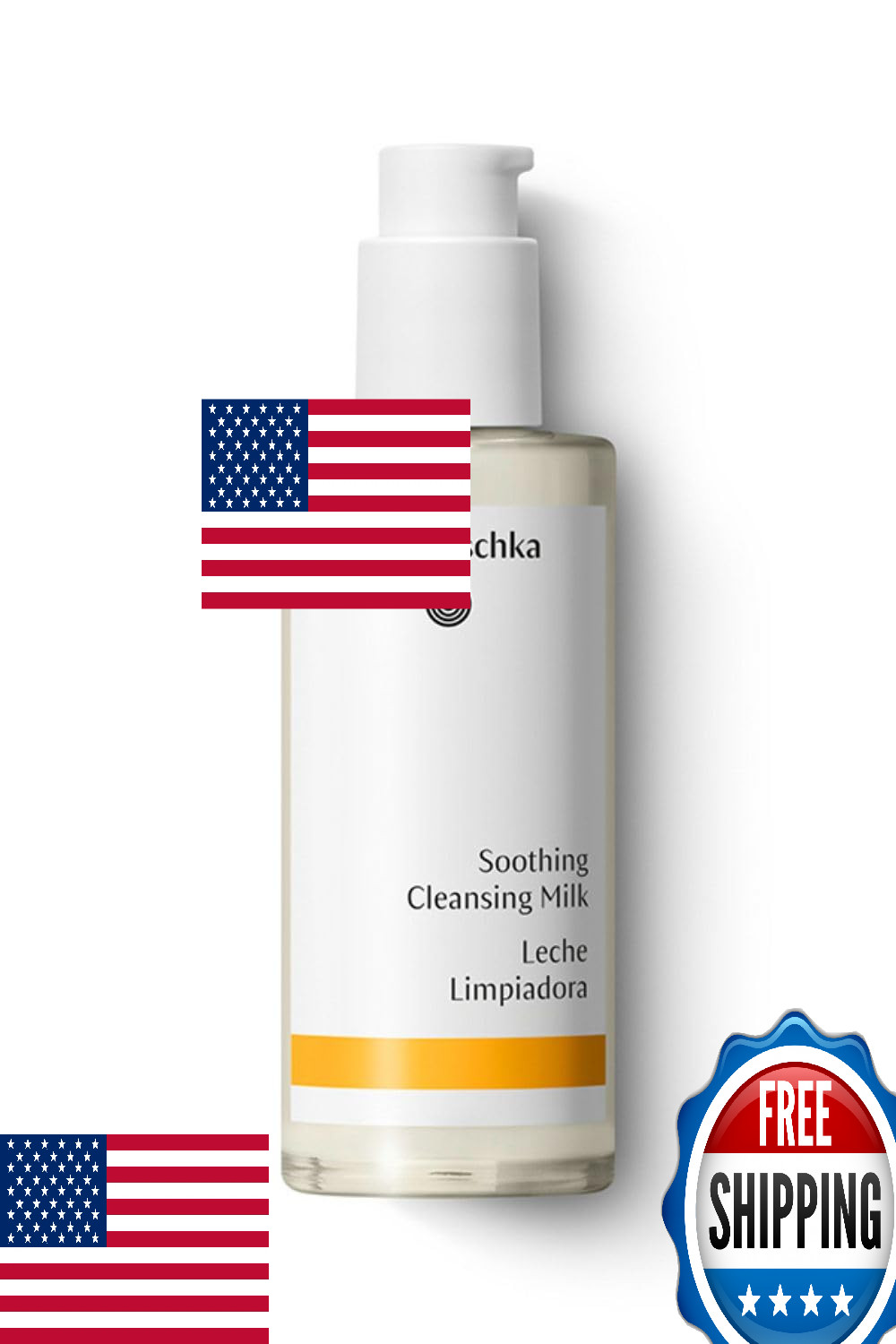 Dr. Hauschka Soothing Cleansing Milk, Sensitive Skin, pH Balanced, 4.9 Fl Oz