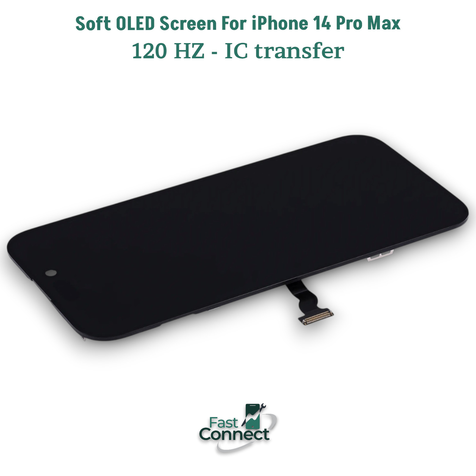 Soft OLED For iPhone 14 Pro Max Display Screen Digitizer OEM Quality Tested