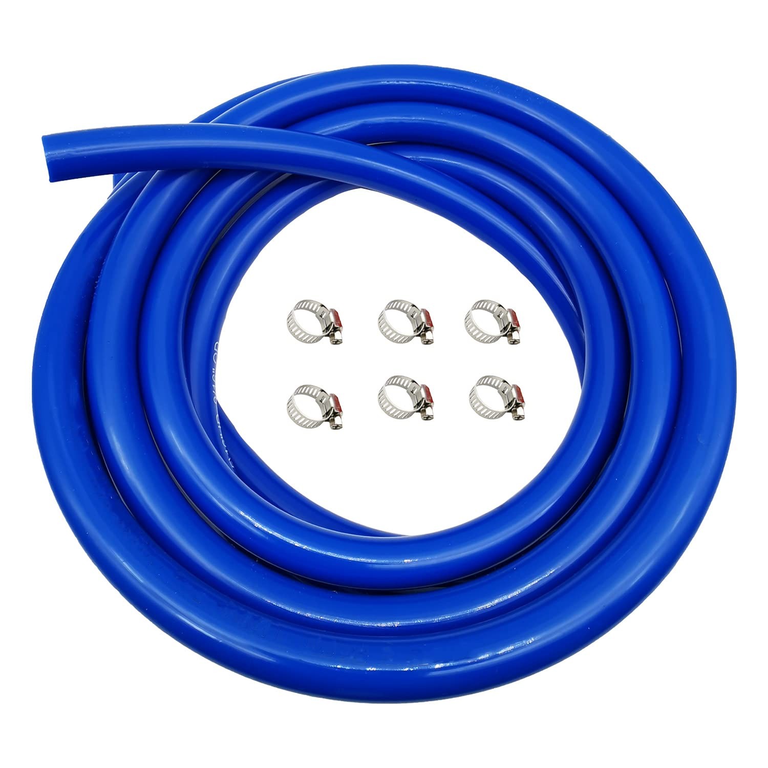Blue Beer Gas Line Air Hose,Co2 Tubing Hose ID 5/16" OD 9/16 Length 10ft with...