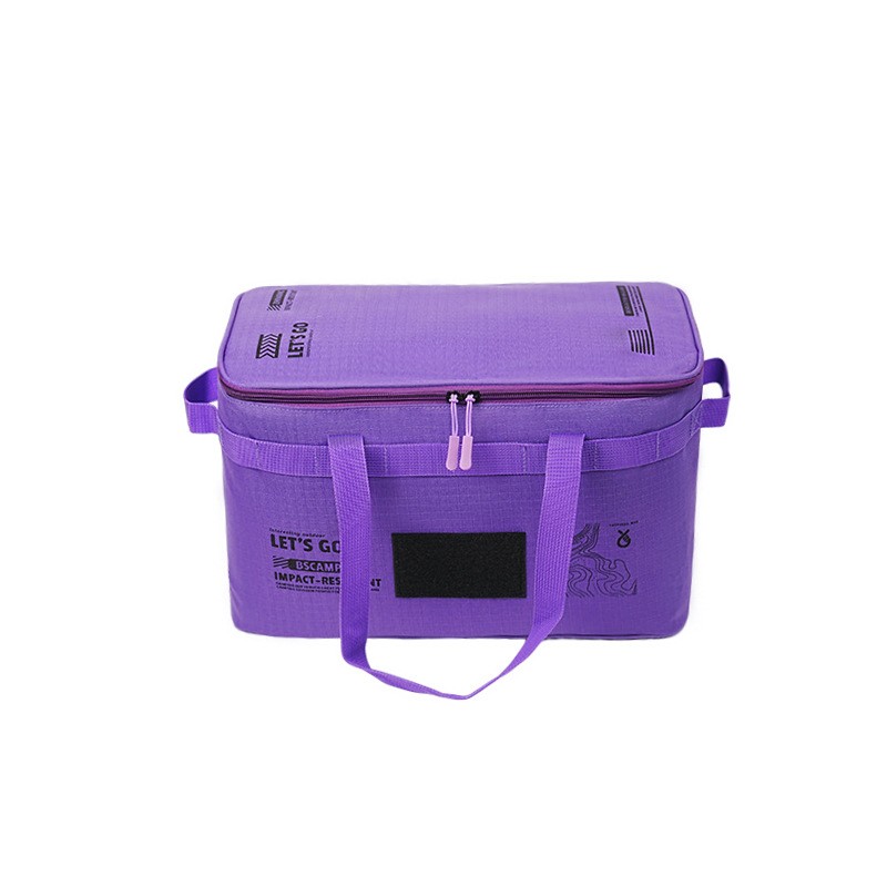 Oxford Cloth Outdoor Kitchen Storage Bag Large Capacity Folding Camping Gear Bag