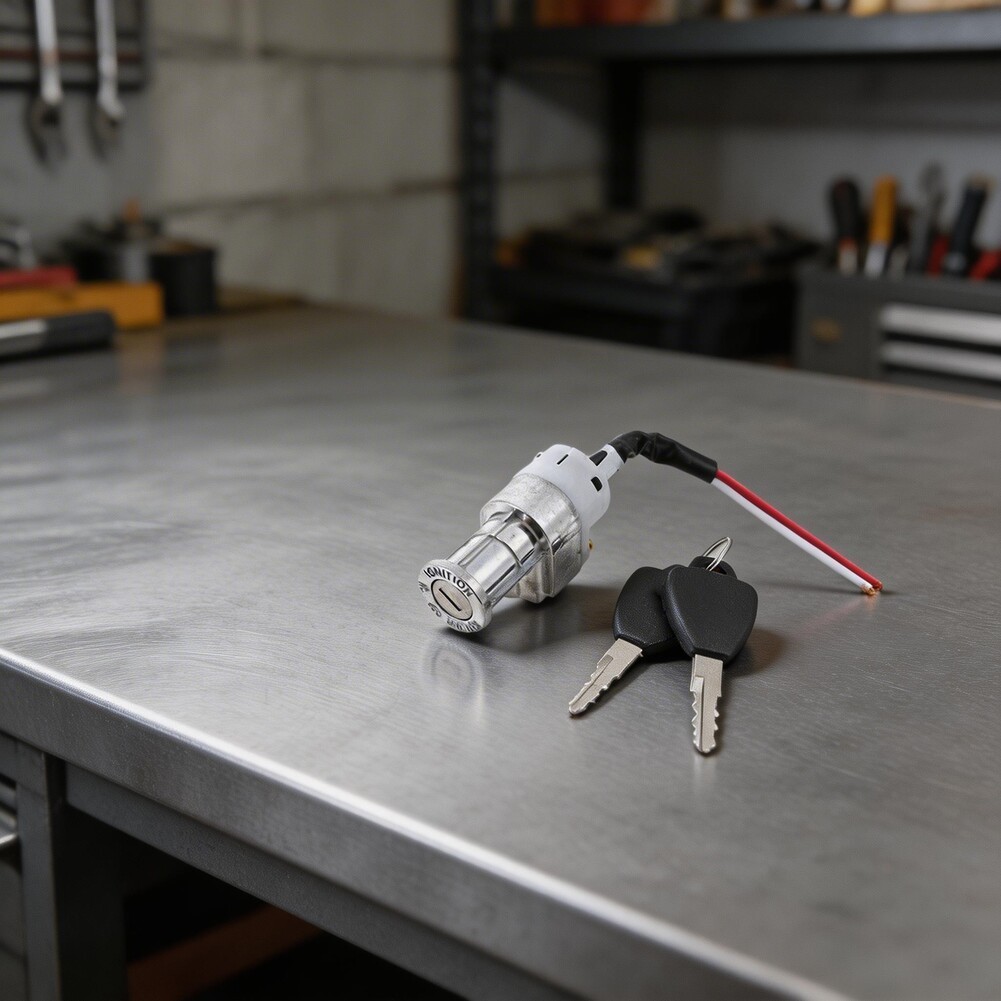 Weather Resistant Battery Lock with Key Switch for E Bikes and Motorcycles