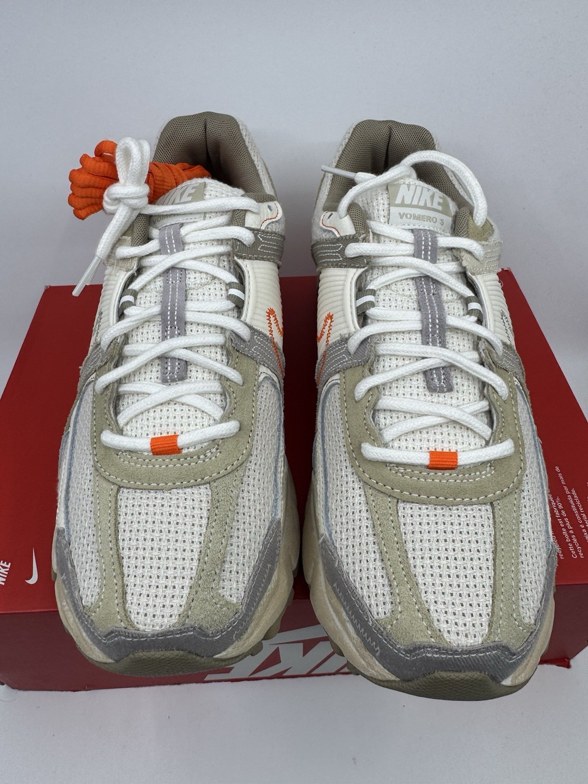 Men's 9.5 - Nike Zoom Vomero 5 Light Orewood Brown Pale Ivory IM6966-104
