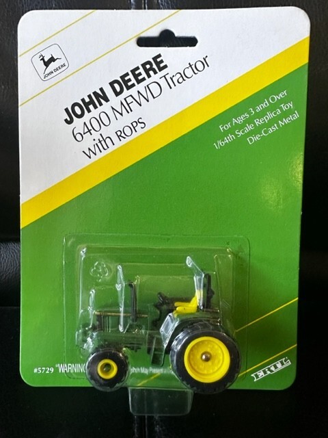 John Deere 6400 MFWD Tractor w/ROPS 1/64 Scale