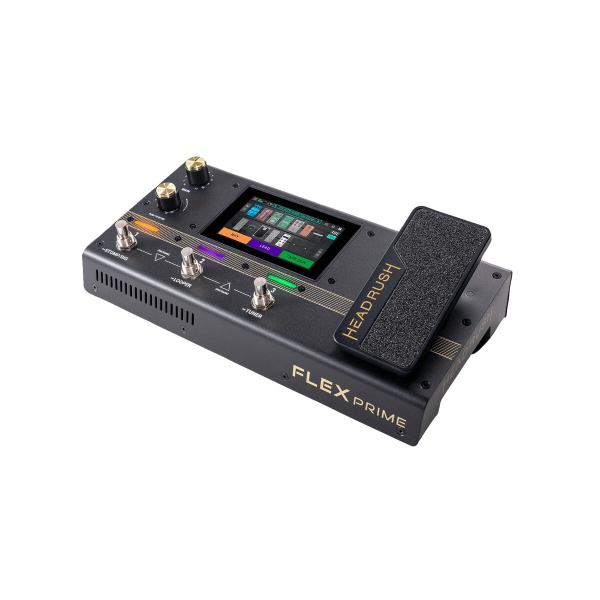 Headrush Flex Prime Compact Multi-FX Amp Modeler with 4" Touch Screen