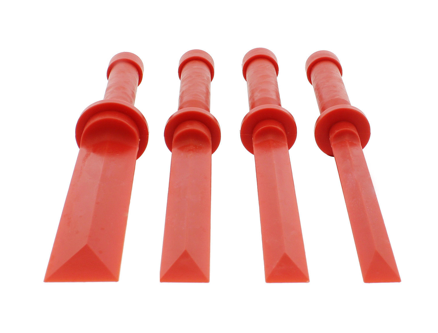 4pc Composite Gasket Scraper Set,Removes Decals,Body Molding and Gaskets