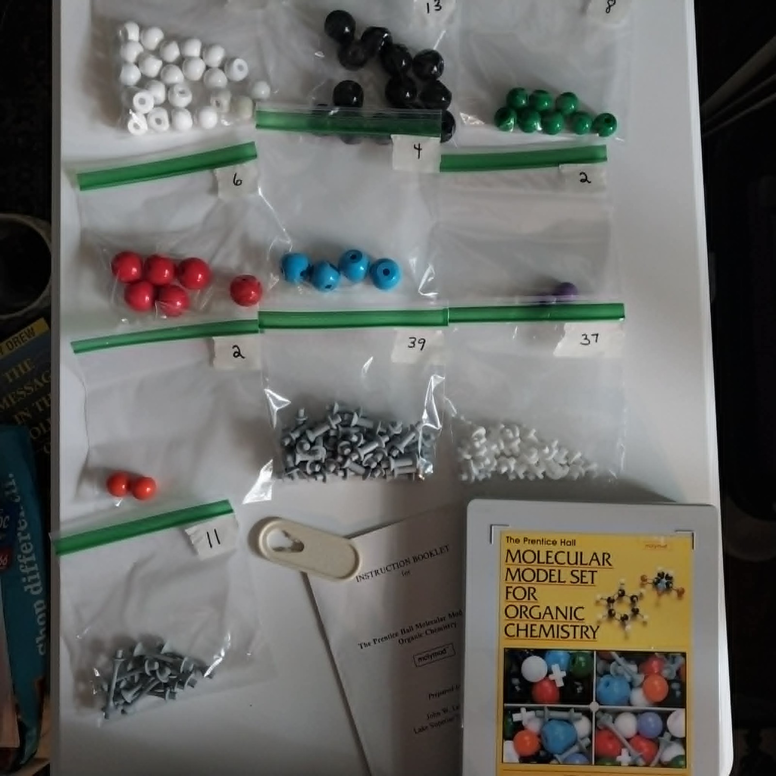 Prentice Hall Molecular Model Set for Organic Chemistry for Parts