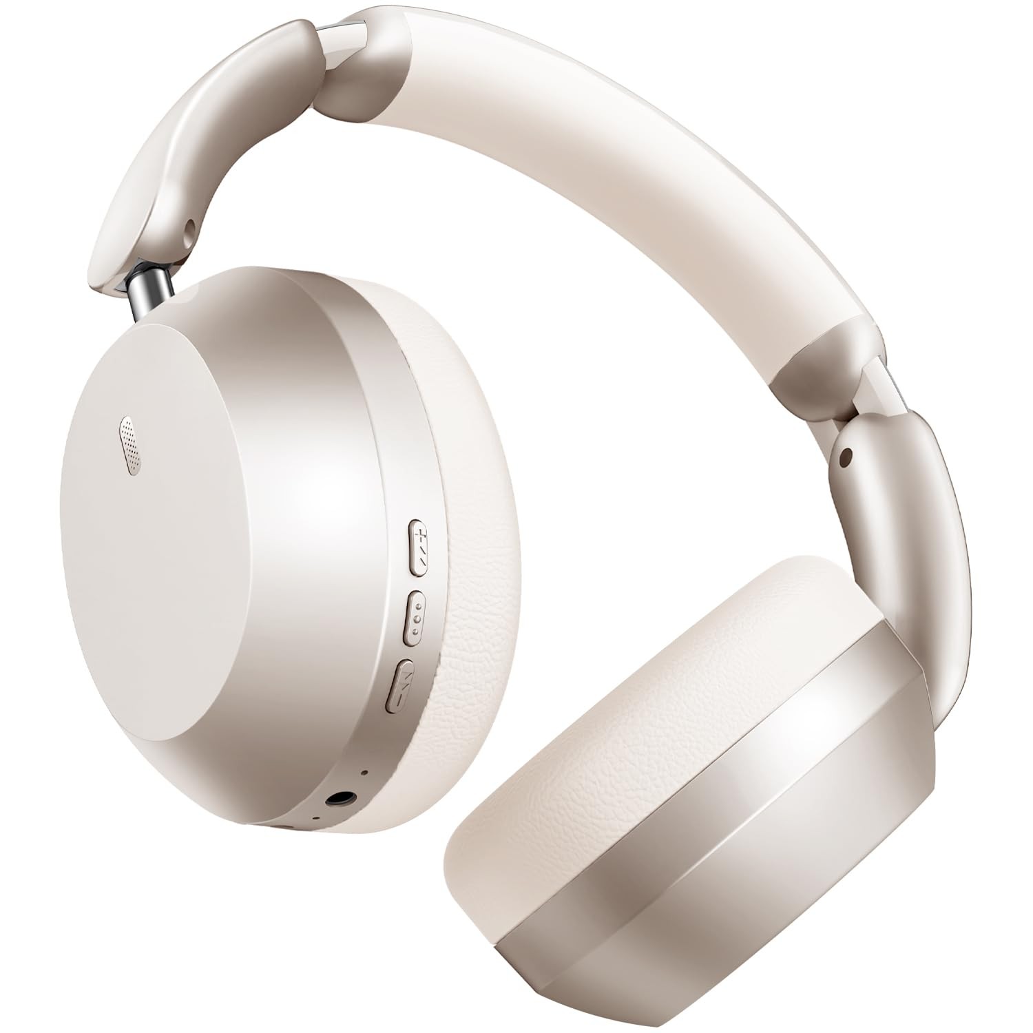 Wentronic Y04 Wireless Over-Ear Headphones with ANC & Hi-Res Sound, 48H Battery,