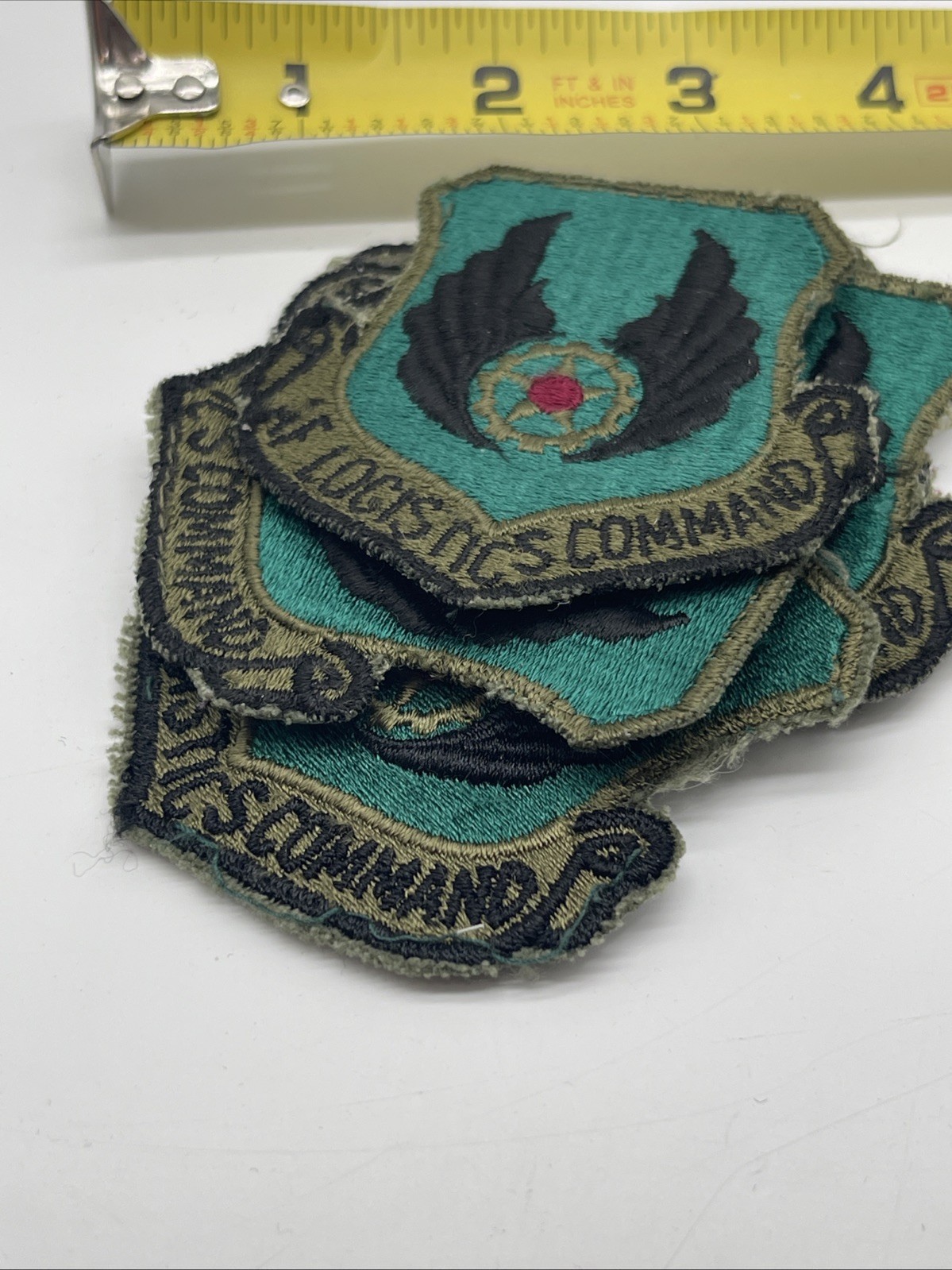 U.S. Military USAF AF Logistics Command Patch Insignia Cut Edge Subdued Sew On