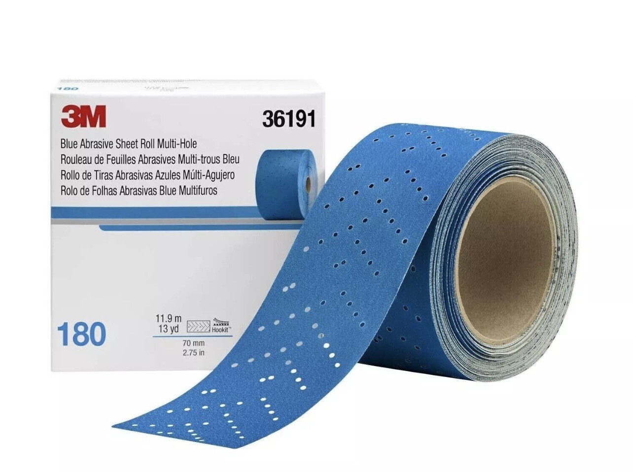 3M 36191 -  180 Grit - 2-3/4 in. x 13 yd Roll