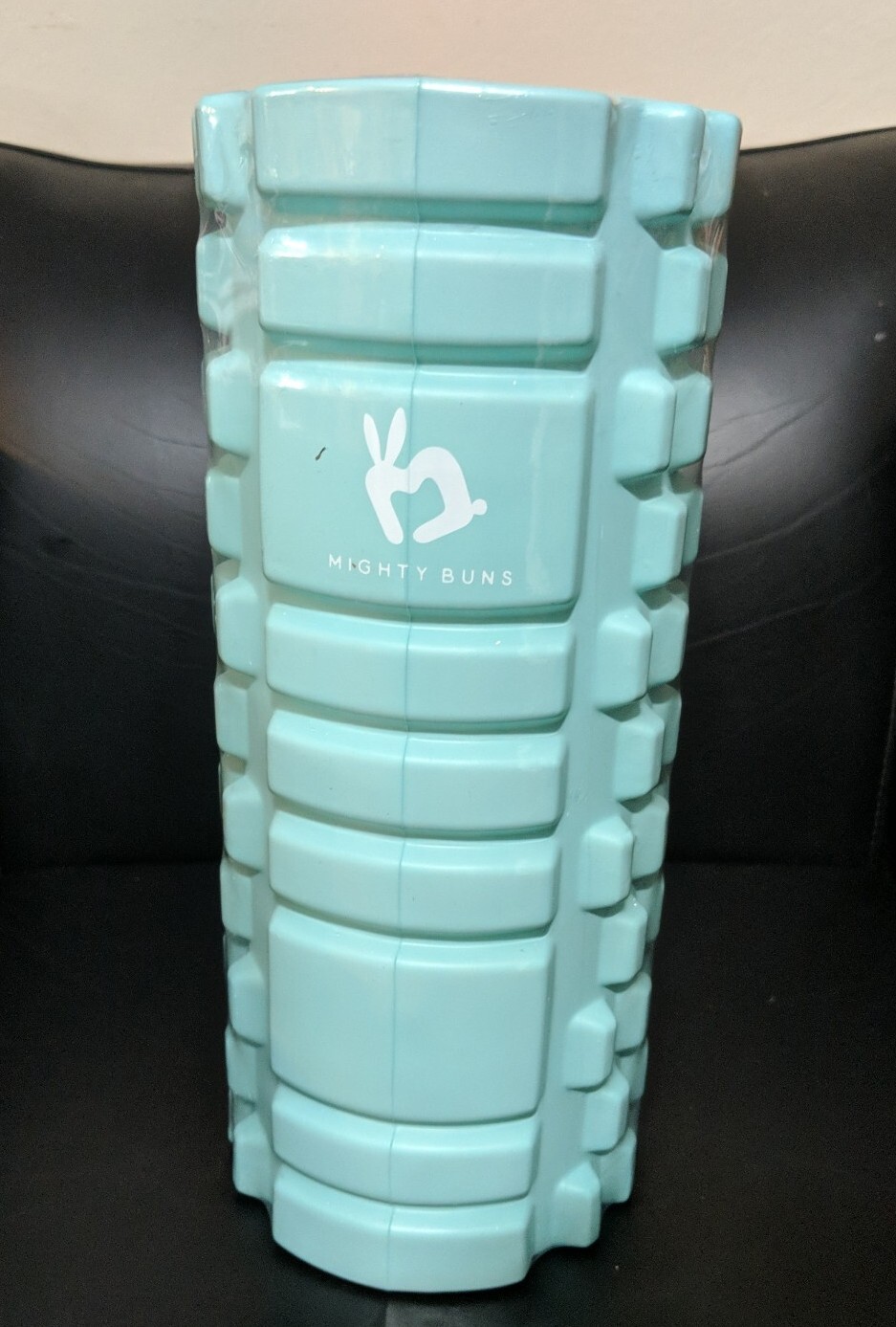 Mighty Buns Mint Foam Roller Exercise Roll Athletic Workout Gym Training Therapy