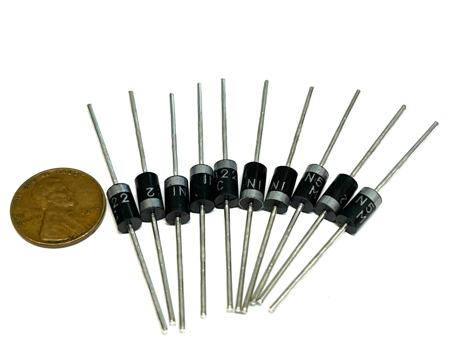 10 Pcs HER308 High Efficiency Rectifier Diode Ultra Fast Recovery 3A 1000v G1028