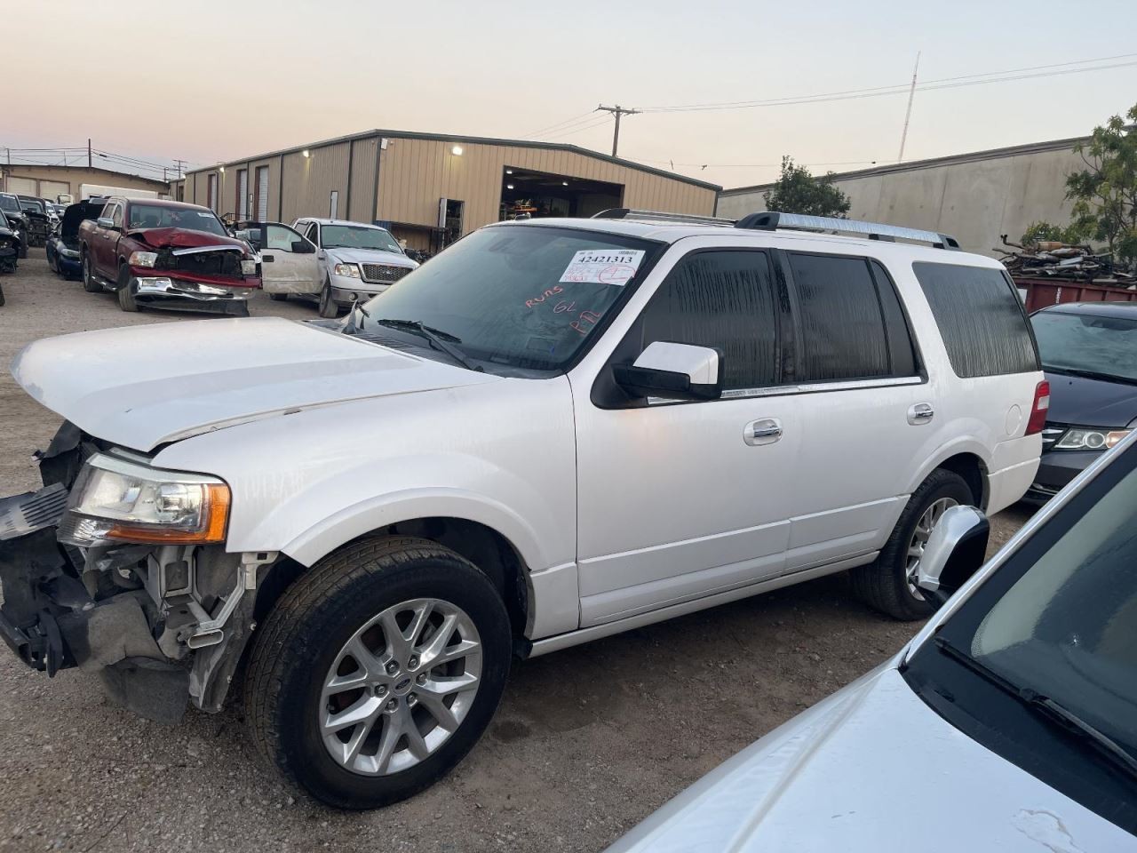Sun Visor Driver Illuminated Fits 15-17 EXPEDITION 971552