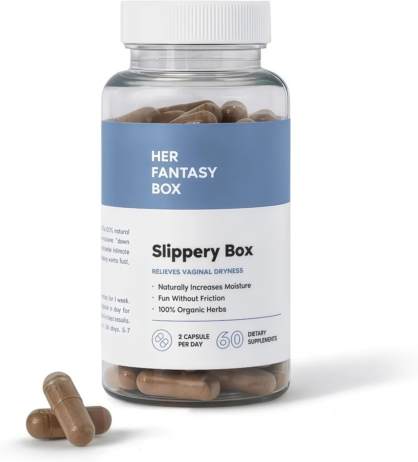 Slippery Box - Additional Capsules Support Moisture