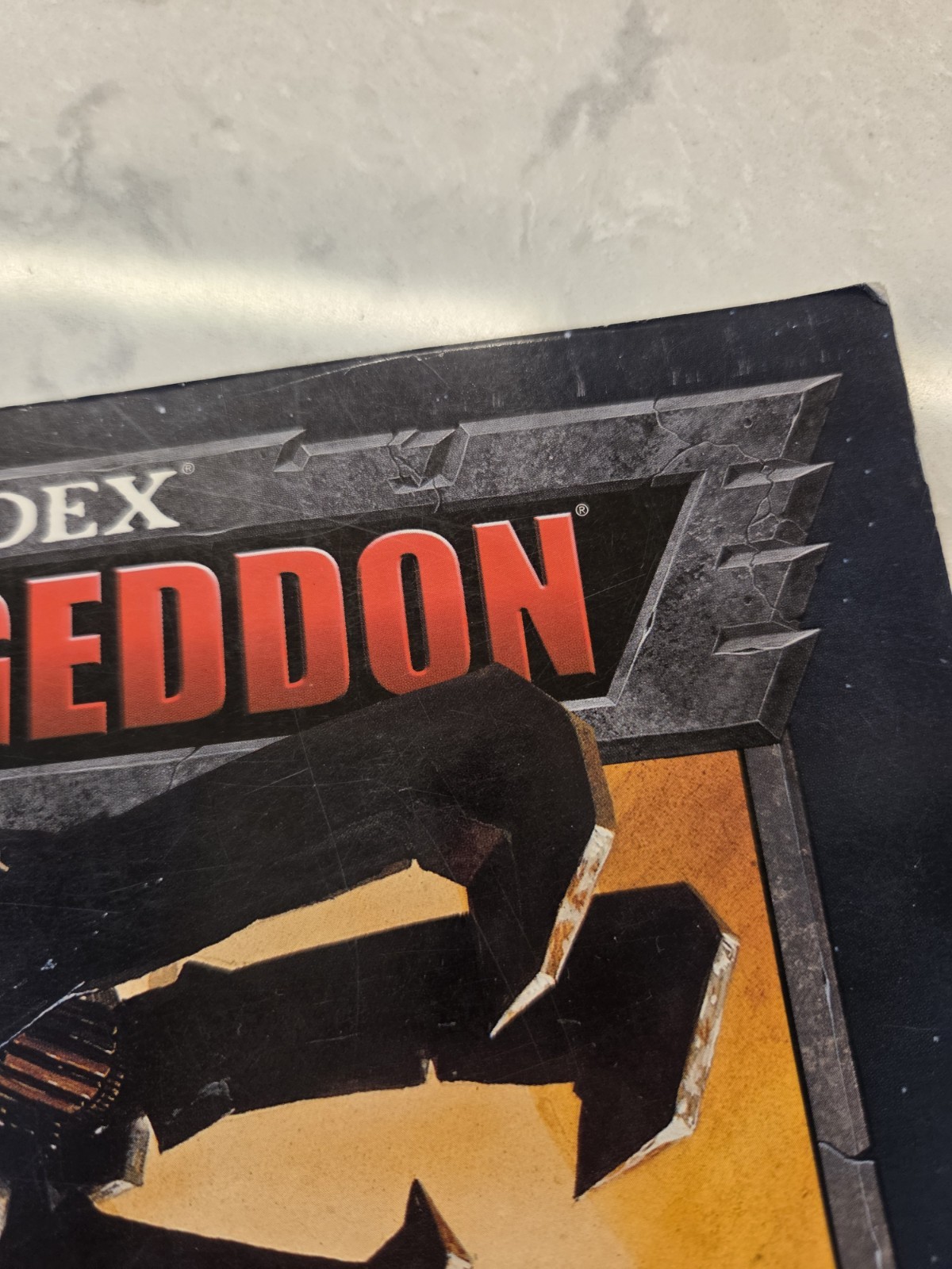 Warhammer 40K Codex Armageddon Paperback 2001 Used Games Workshop