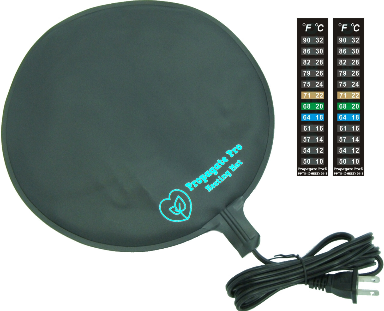 Round Fermenting Kombucha Heater Mat Pad 1 to 2 Gal Brew Crock 7W 125V Old Style