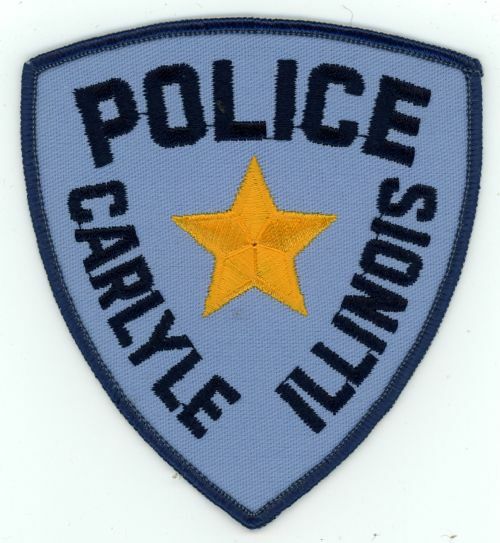 ILLINOIS IL CARLYLE POLICE NICE SHOULDER PATCH SHERIFF