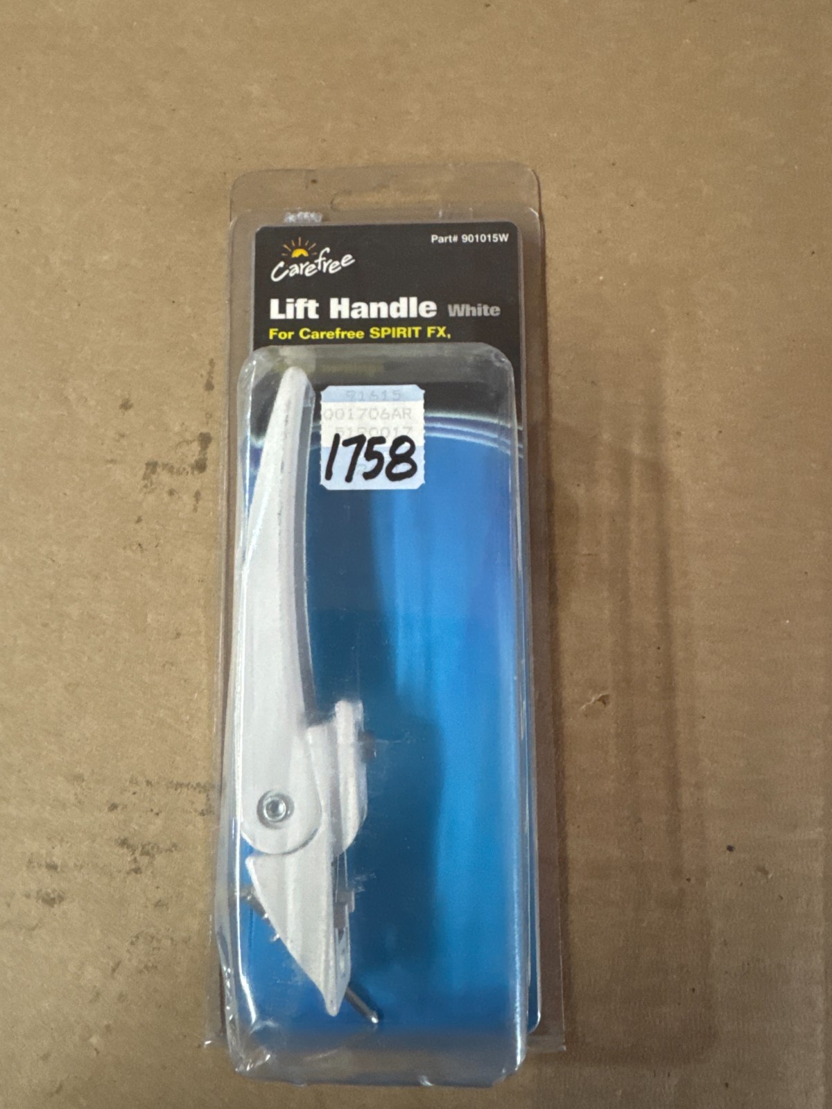 Carefree 901015W White Lift Handle Spirit, Fiesta, Simplicity RV Awnings New