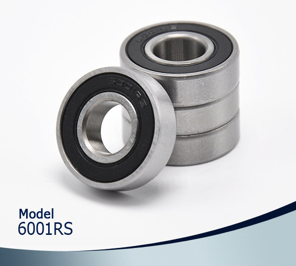 6001RS Bearing 12x28x8 mm ABEC-5 (5PC) Sealed 6001 RS Ball Bearings 6001-2RS