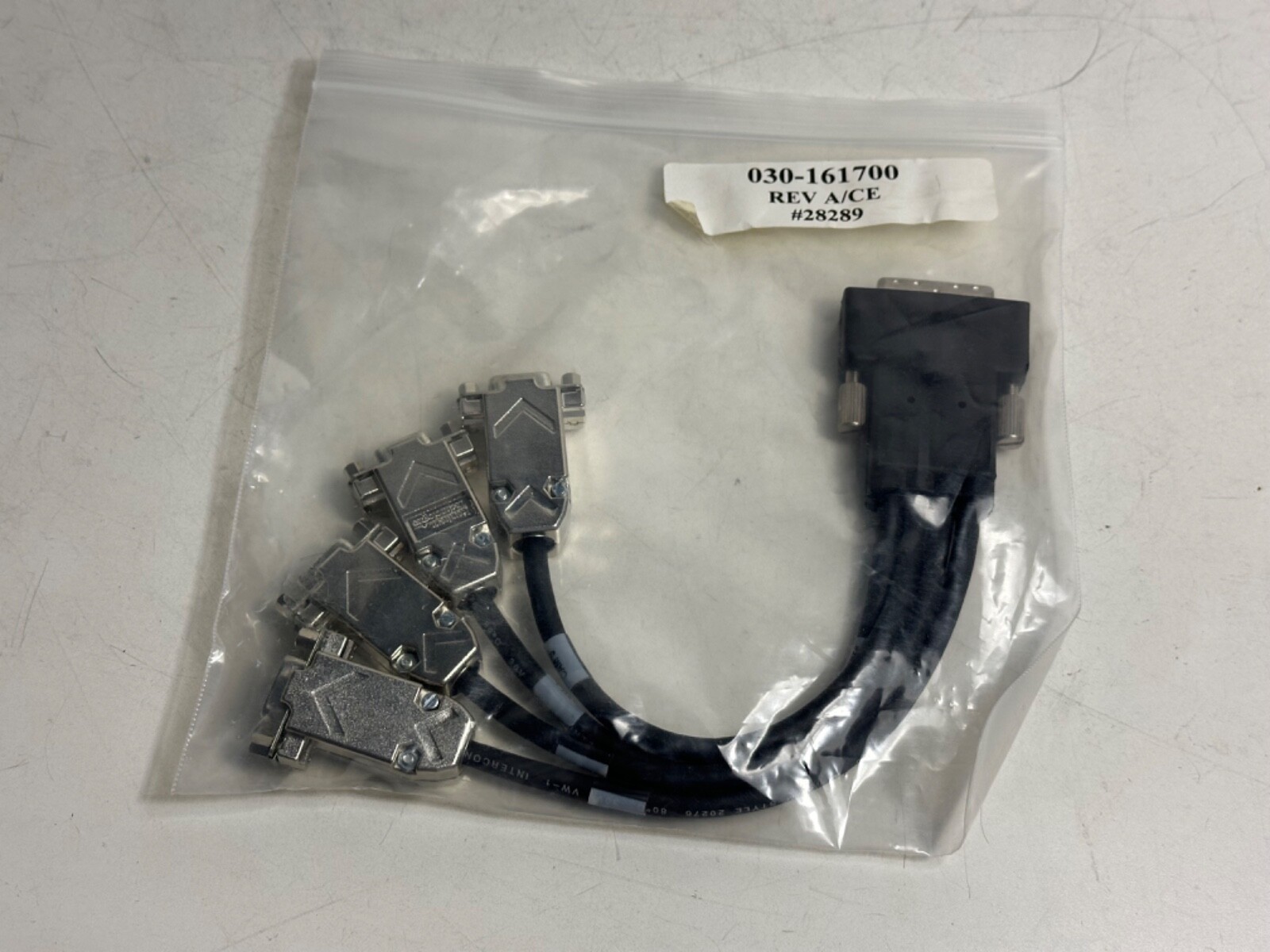 Siemens / RVSI Acuity Cimatrix Camera Break-Out Cable 030-161700 Rev A/CE New!
