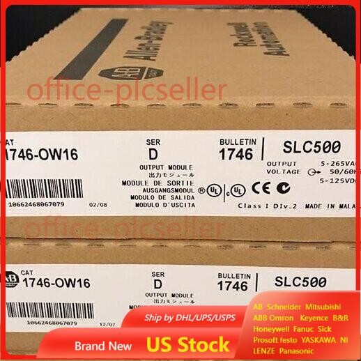 Allen-Bradley 1746-OW16 SER D SLC 500 PLC Output Module New 1746OW16