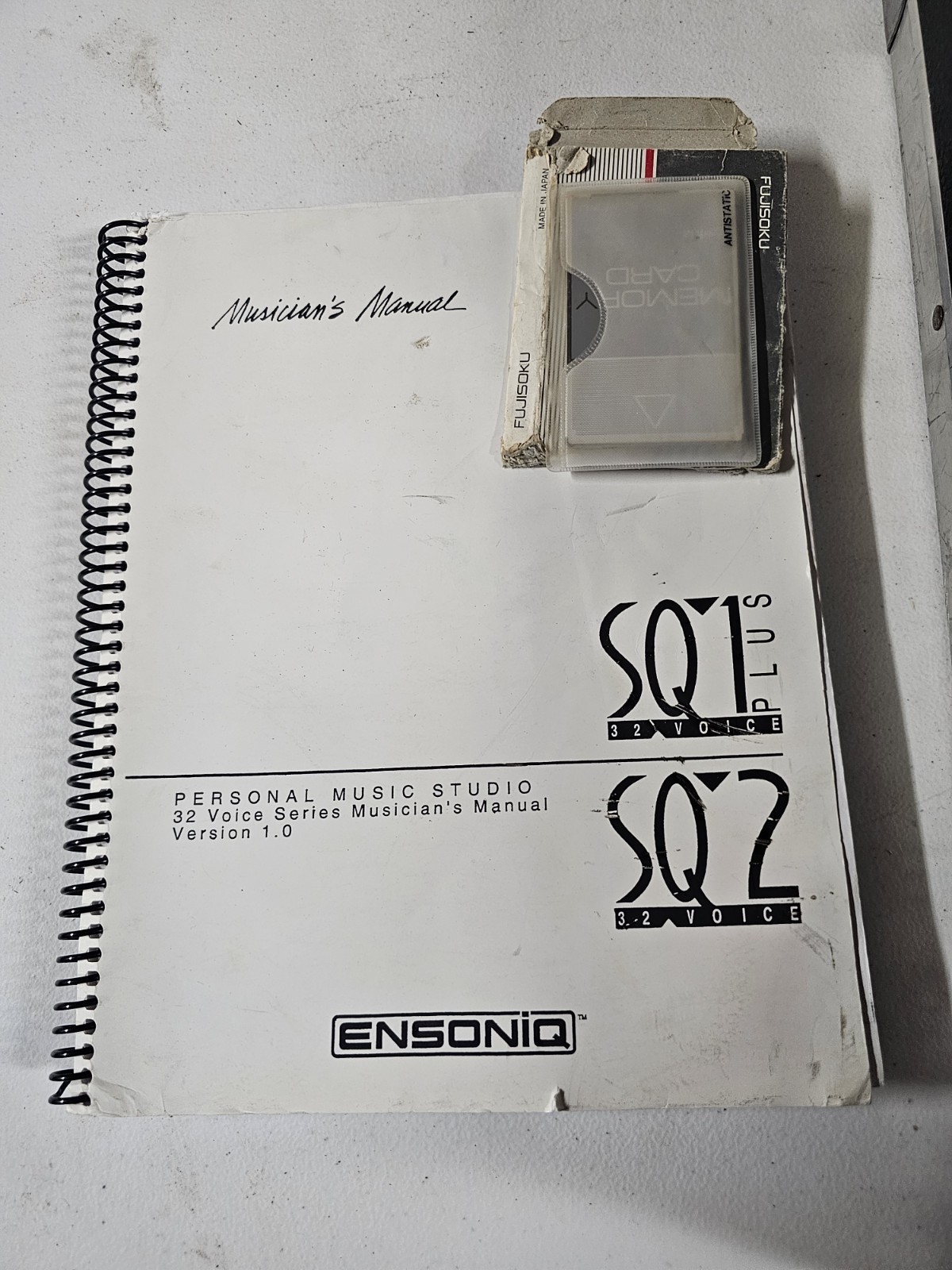 Ensoniq SQ2 Synth Workstation Bundle - w/ Hard Case, Manual, Memory Card