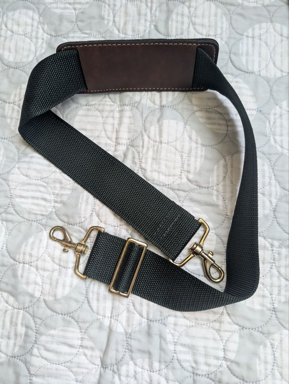 Samsonite Vintage Original Shoulder Strap Green Brown
