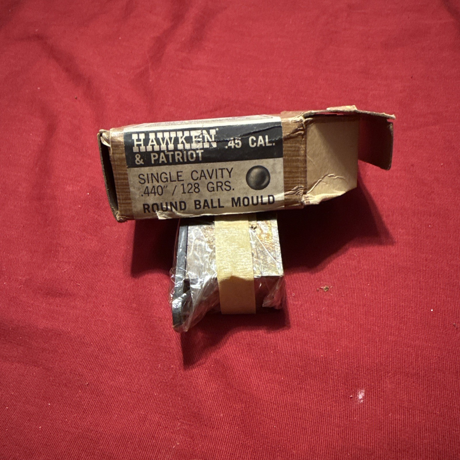 NOS Thompson Center Arms Hawken .45 Cal. Single Cavity Round Ball Mold Cmjd