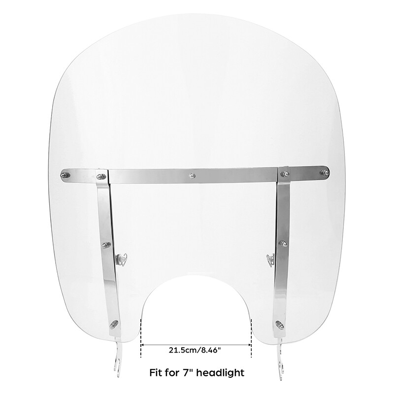 Windscreen Windshield Fit For Harley Heritage Softail Classic FLSTC 2000-2017 01