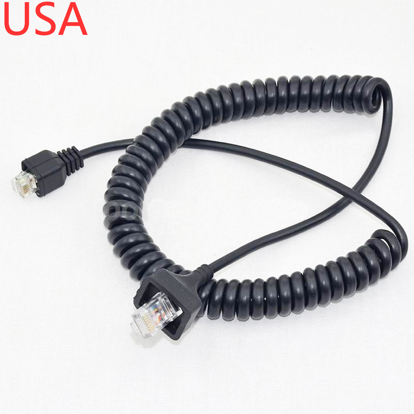 Microphone Cable 6pin RJ-45 for Kenwood TK-6110K/630/705/705D/706/709/7102/7108
