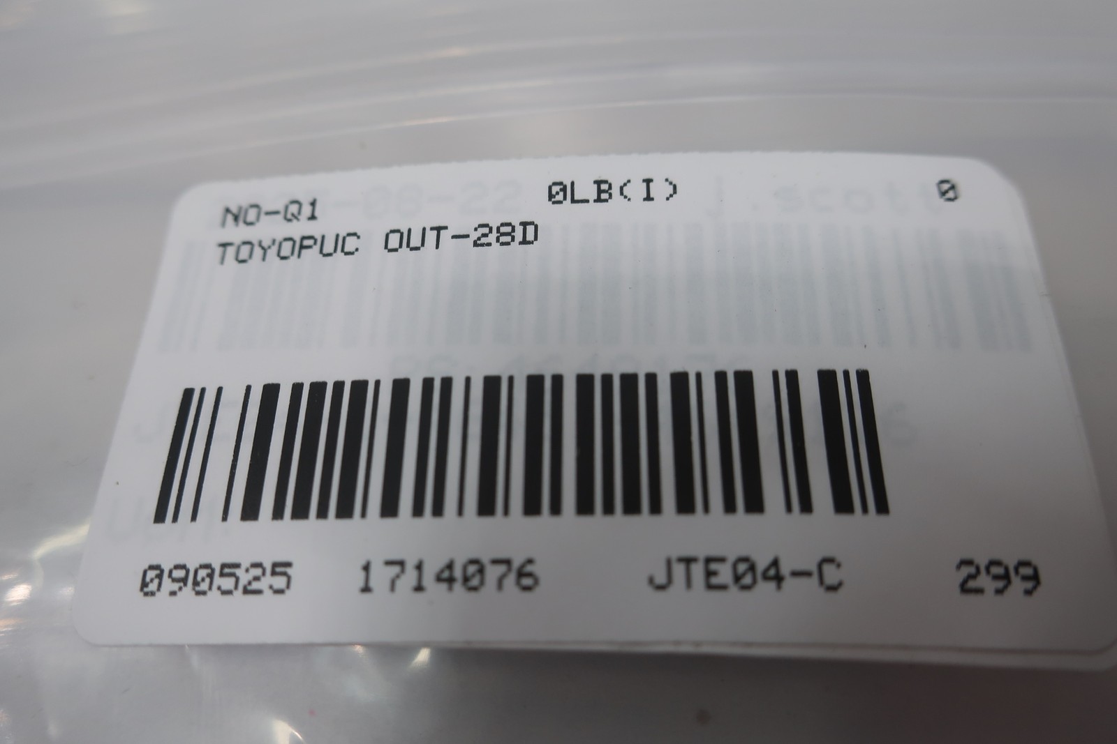 Toyopuc OUT-28D THK-2870 Plc Module