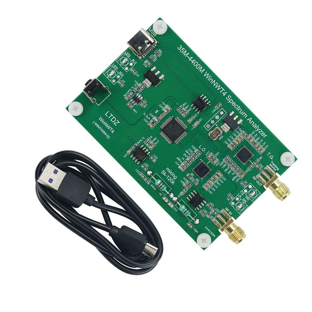 Compact and Efficient LTDZ35M4400M USB Spectrum Analyzer with Tracking Source