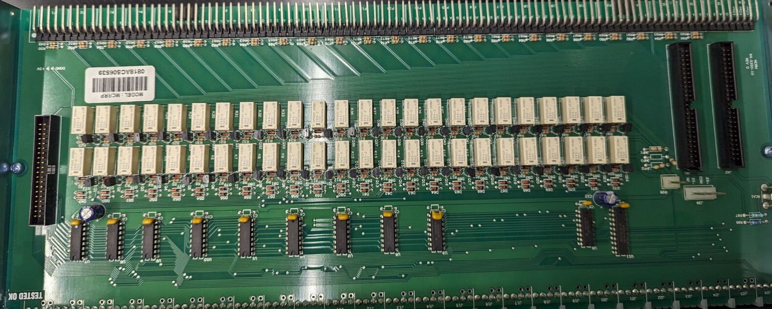 Bogen MCRRP MC-RRP Rack Mount Relay Panel Multicom 2000 Panel Card