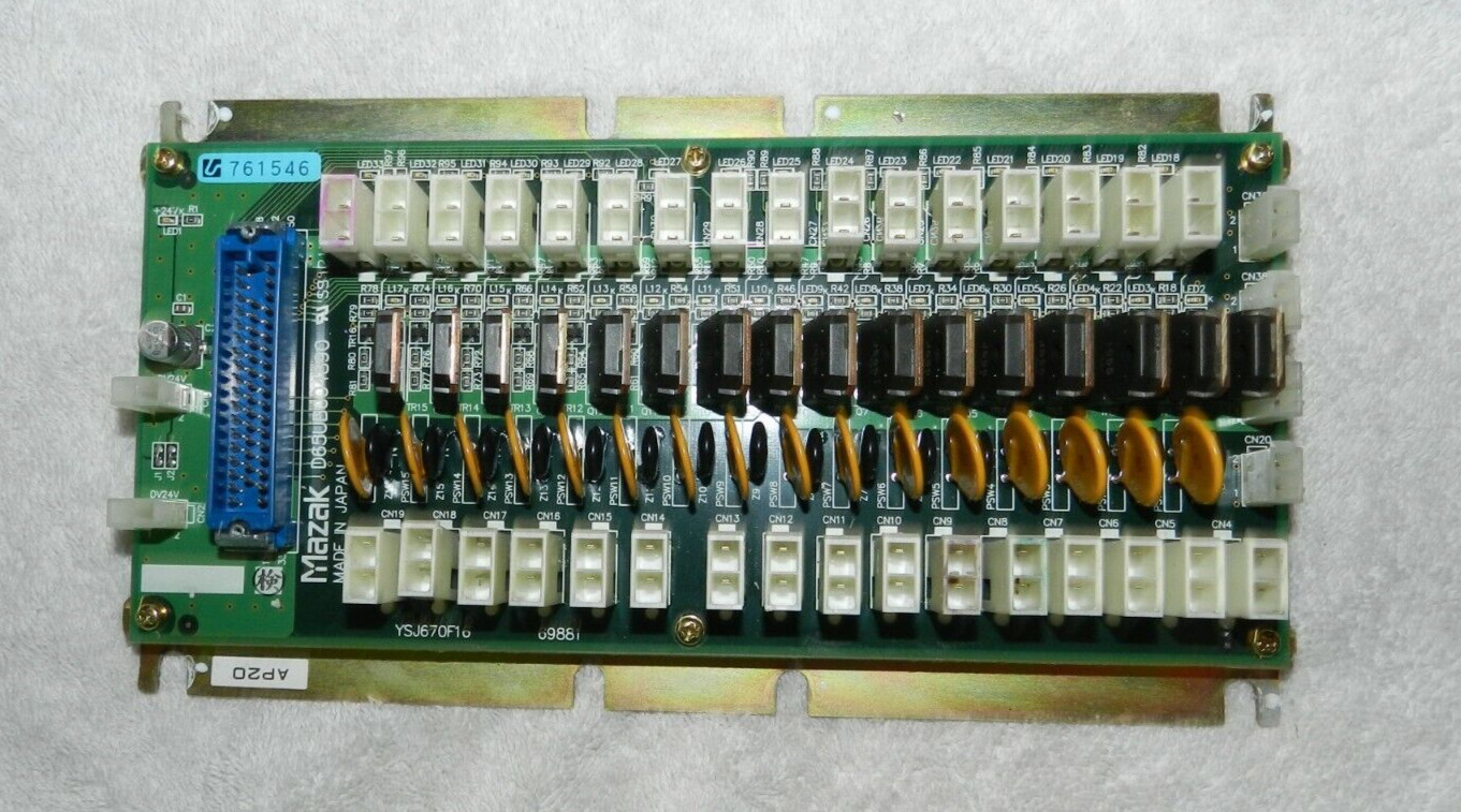 MAZAK D65UB004890 CIRCUIT BOARD, YSJ670-F16, SS21 VO Remote Board For ANUC