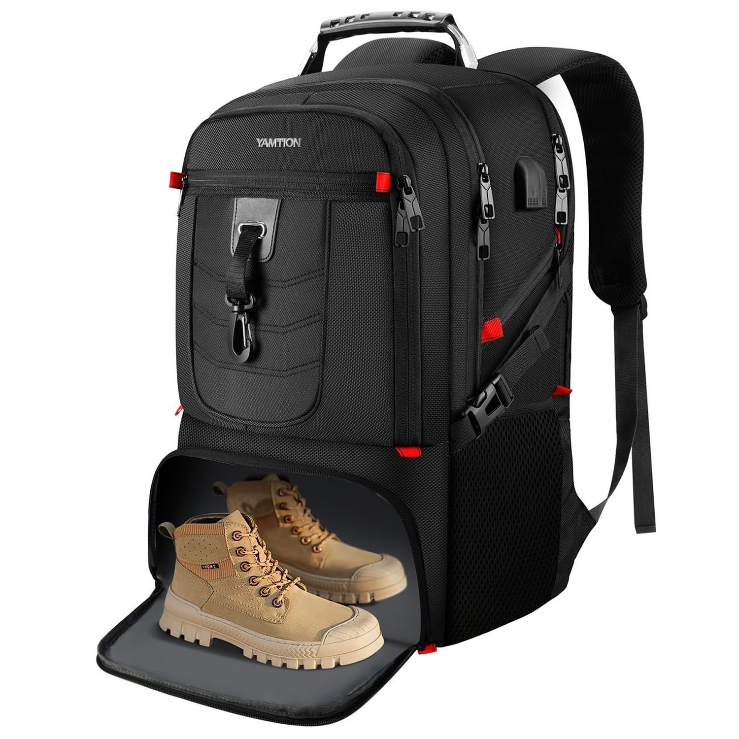 Boy School Backpack with Shoe Compartment,Gym Backpack with 17.3 inch Laptop ...