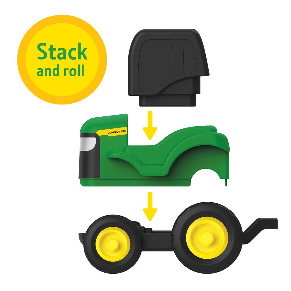 LP88986 JOHN DEERE BUILD-A-BUDDY 15-PC STACKER SET