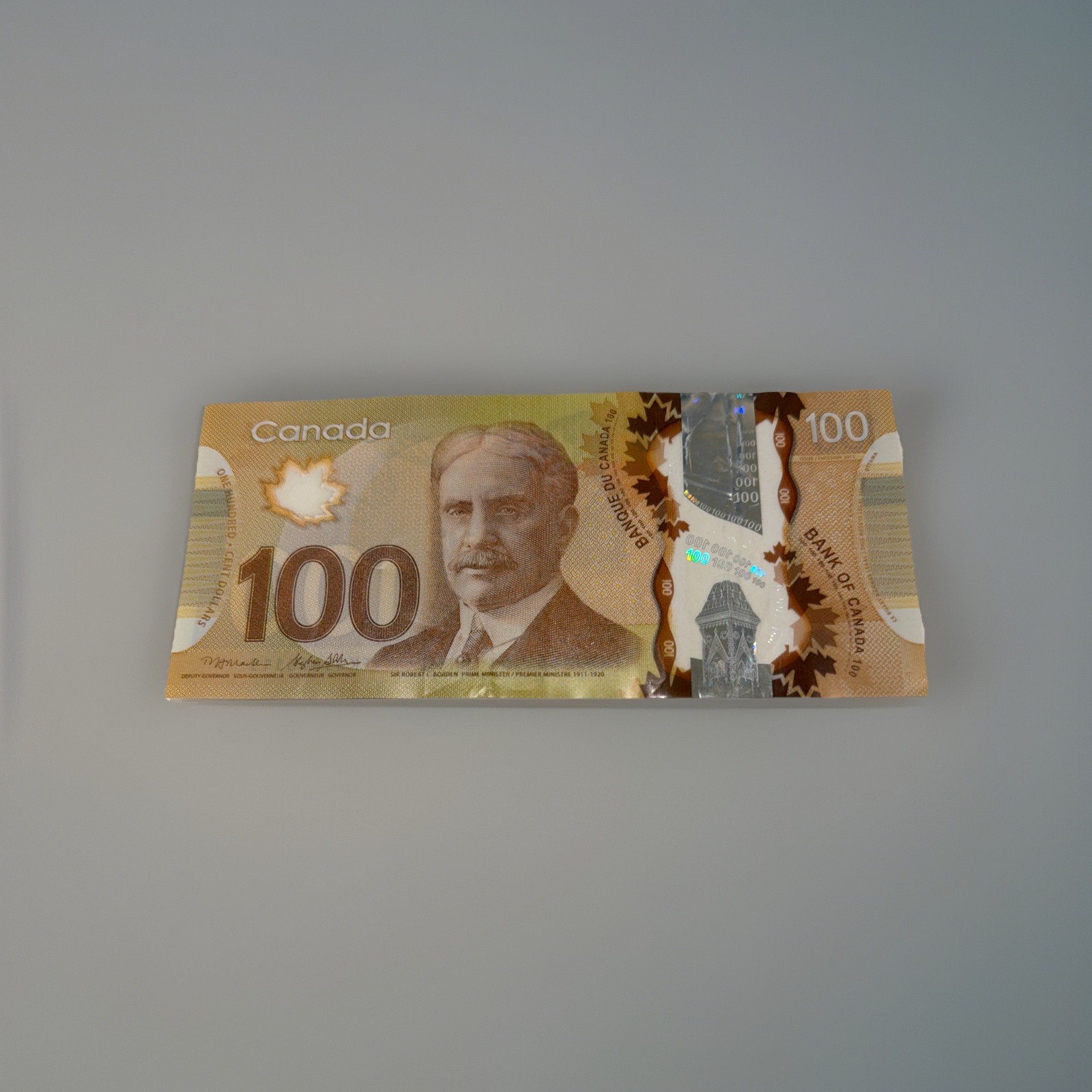 100 Canadian Dollars (CAD) – Circulated –