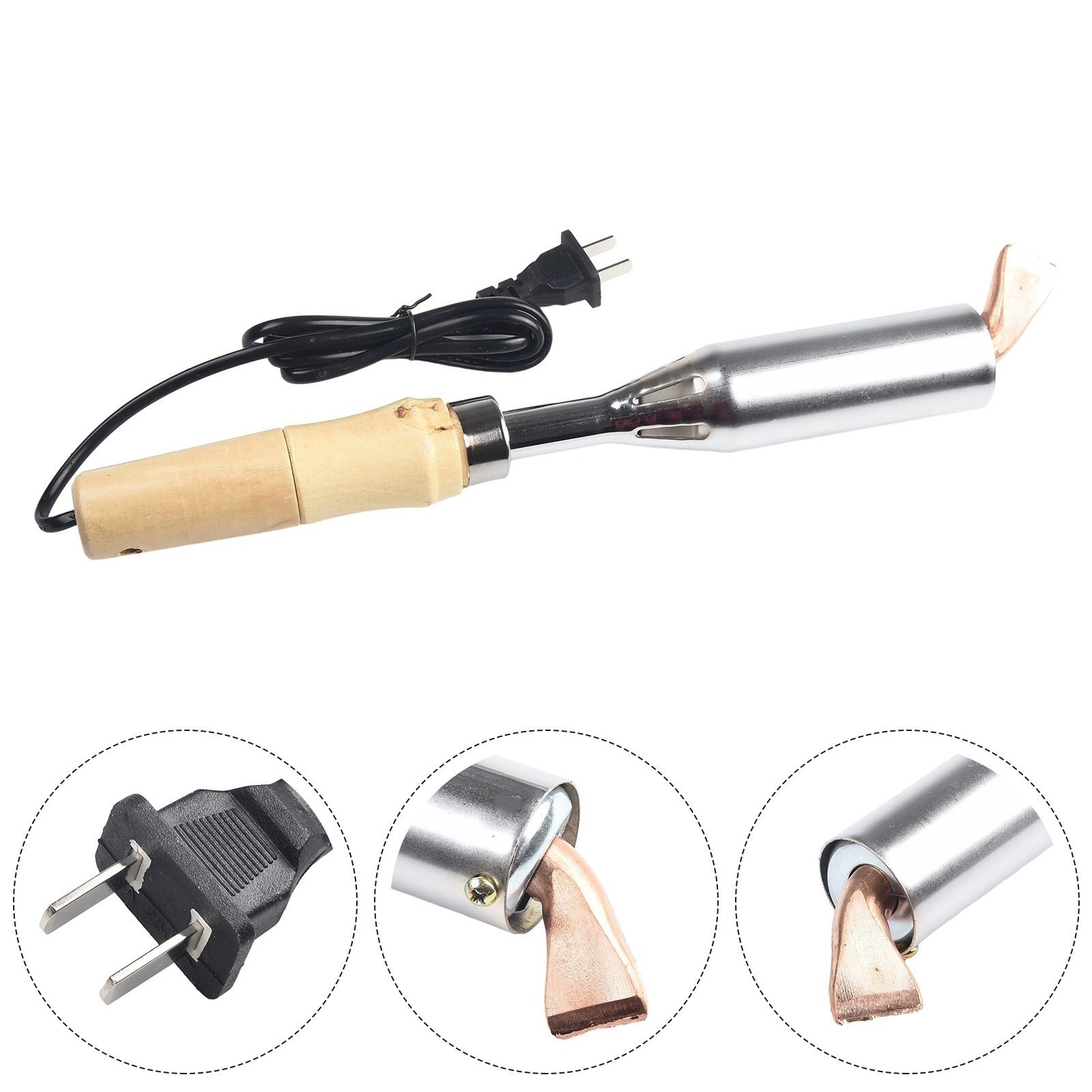100/150/200/300W B1 High Temp Heavy Duty Chisel Tip Electric Soldering Iron