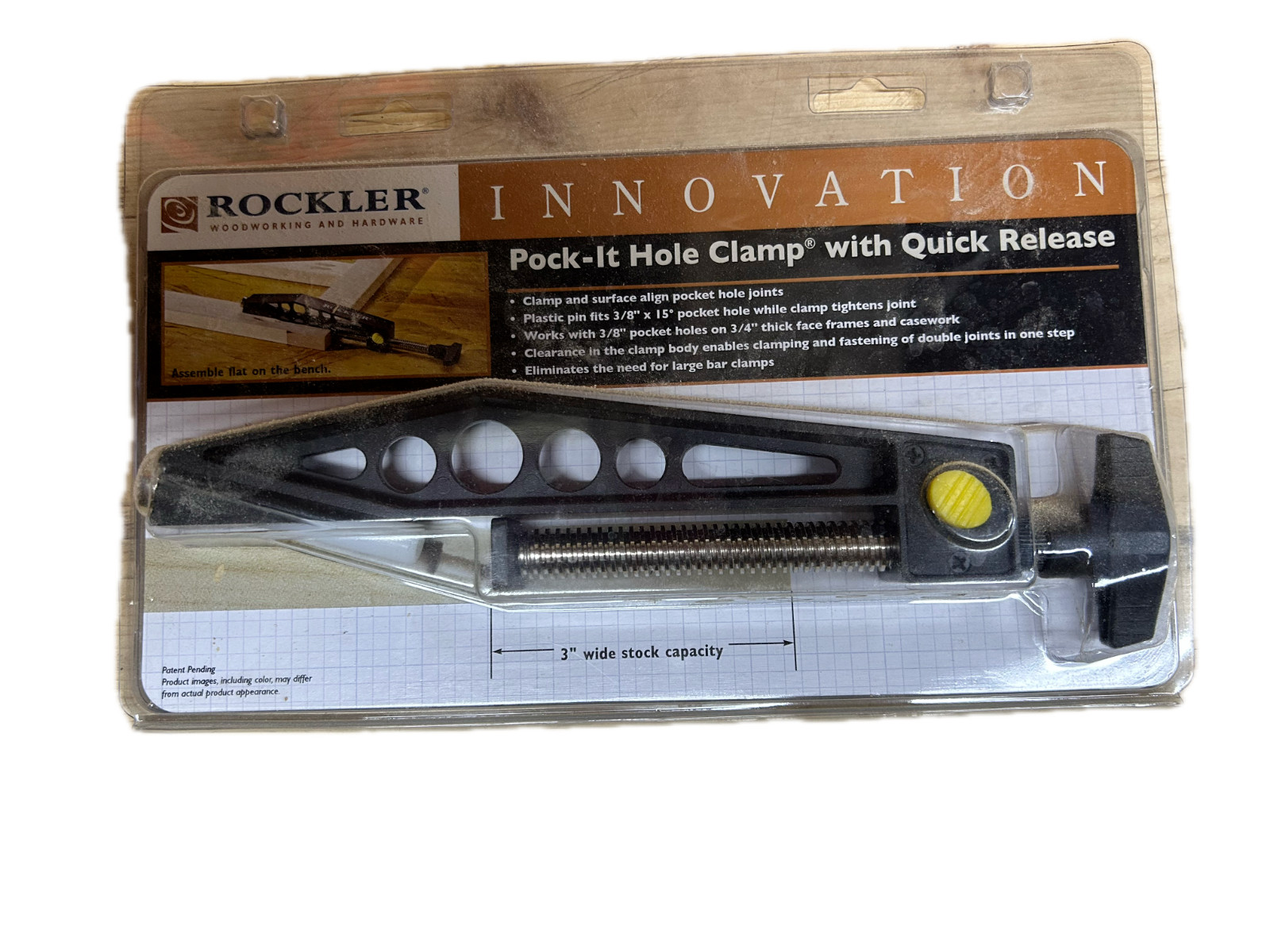 Pocket Hole Clamp