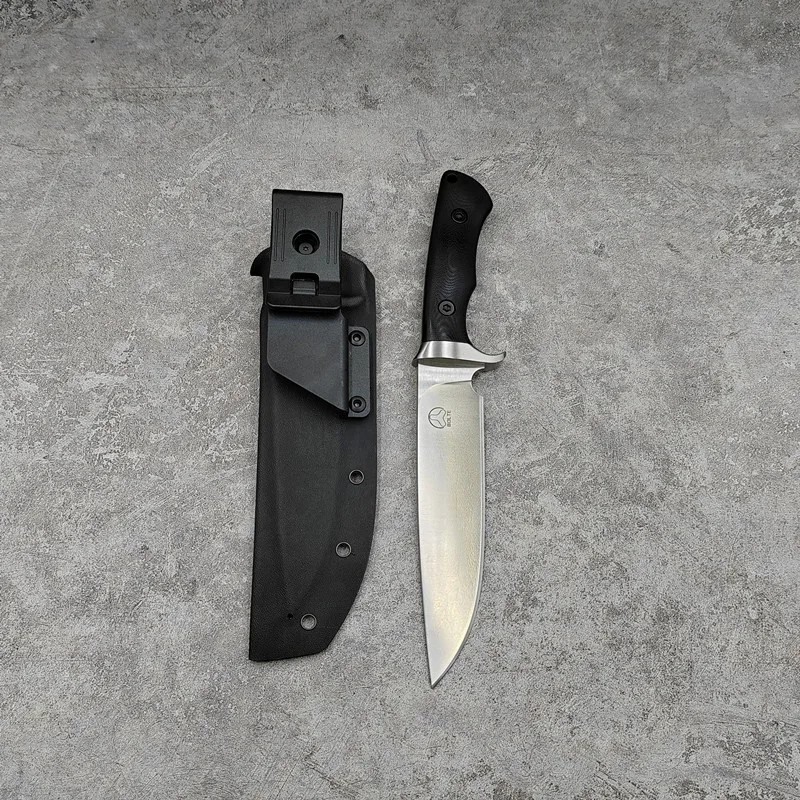 Full Tang Fixed Blade Survival Knife Bugout Bush Hunting Toughbuilt Single Edged