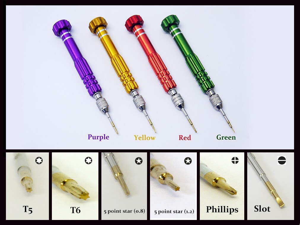 6 in 1 Screwdriver tool kit set for Apple MacBook Pro Retina A1398 A1502 A1425