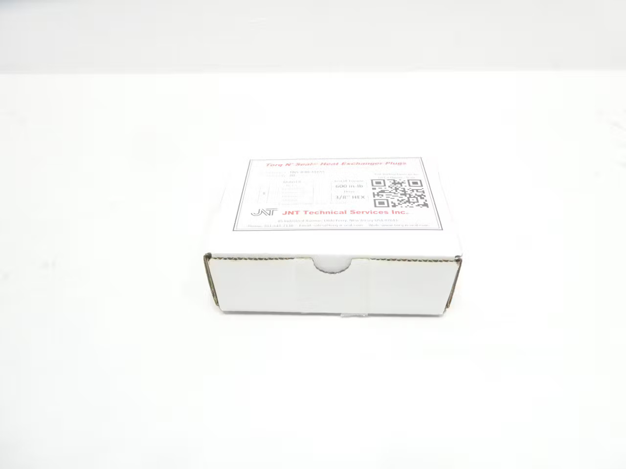 Box Of 20 Jnt TNS-830-316SS Torq N' Seal Stainless Heat Exchanger Plug 3/8in Hex