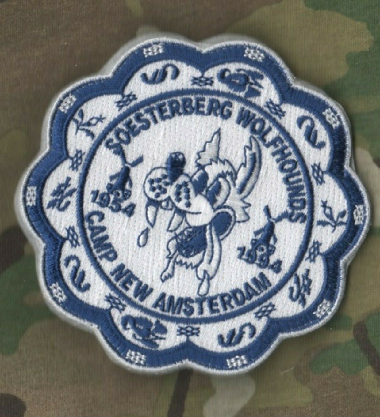 CAMP NEW AMSTERDAM 1954-1994 40-YEAR NTM USAFE 32ND TFS Wolfhounds Soesterberg