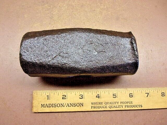 Unbranded 7 Lb. 10 Oz. SLEDGE HAMMER HEAD Blacksmithing Hammer Head Clean BL