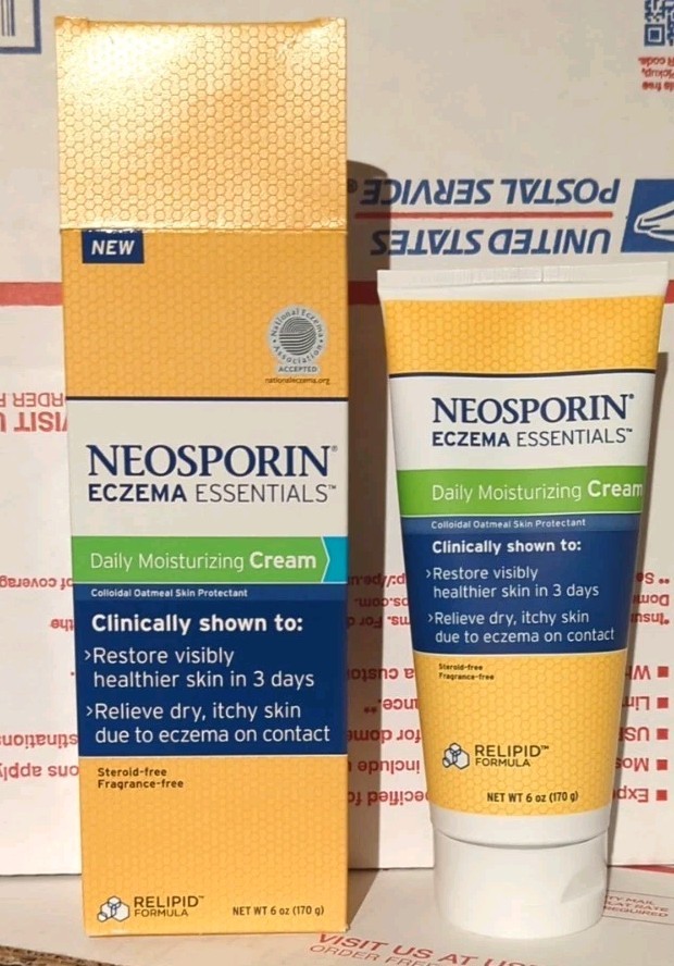 Neosporin Eczema Essentials Daily Moisturizing Cream, 6oz  New DISCONTINUED 2014