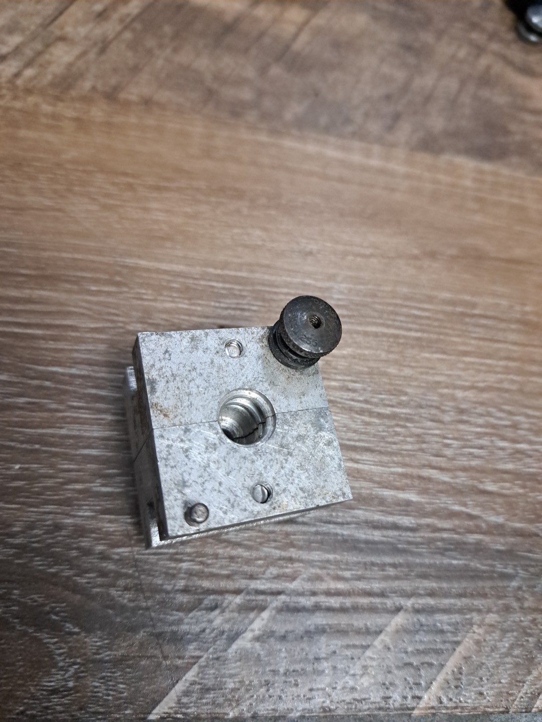 Incomplete .436 Hollowpoint Wadcutter Mold Blocks