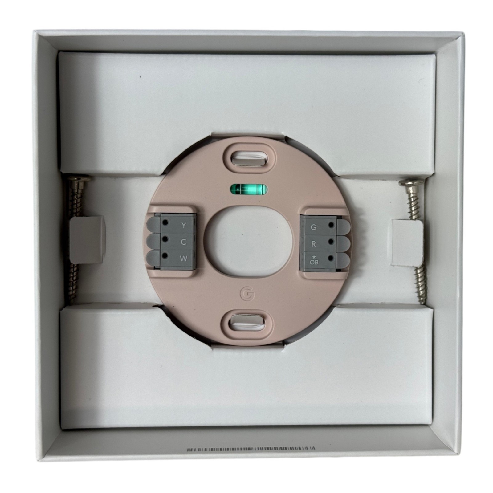 Google Nest Thermostat GA02082-US Smart WiFi Programmable Sand Open Box