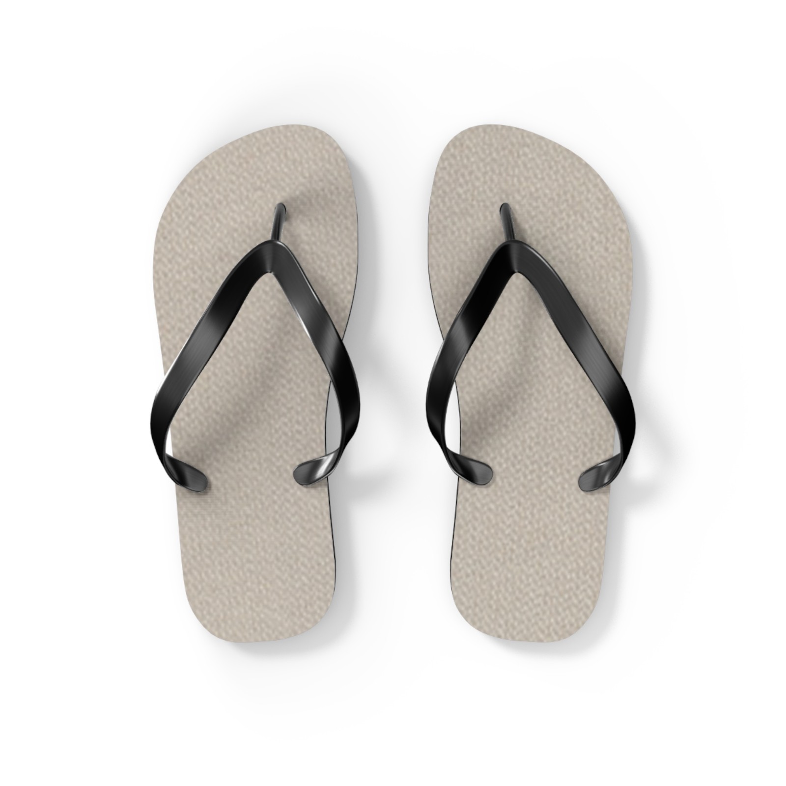 Tan Gray Flip Flops, Sandals Slides, Summer Footwear, Brand New